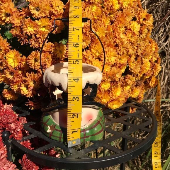 Snowman Candle Holder  - Picture 4 of 5